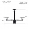 soporte economico 0 soporte economico Soporte para monitor hasta 32 pulgadas, movimiento total