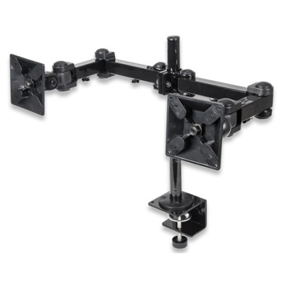 Soporte para 2 pantallas - monitores escritorio/mesa brazos economico Soporte para 2 pantallas monitores escritorio/mesa brazos economico