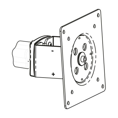 Abrazaderas para pantalla deslizantes DS100 Abrazaderas para pantalla deslizantes DS100