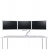 asa 1 asa Asa HX para tres monitores (blanco)