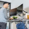 trabajar depie ajustable 1 trabajar depie ajustable Escritorio eléctrico altura ajustable para trabajar de pie o sentado