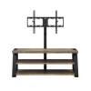 Mueble sala de madera con soporte para TV Mueble sala de madera con soporte para TVa para sala con soporte para televisión.Resistente estructura de aceroDos compartimentosCombina con la mayoría de los estilosMedidas:136.5x53.5x142.2 cmDetalles en las imagenes.Soportes para pantallas - mas modelos..