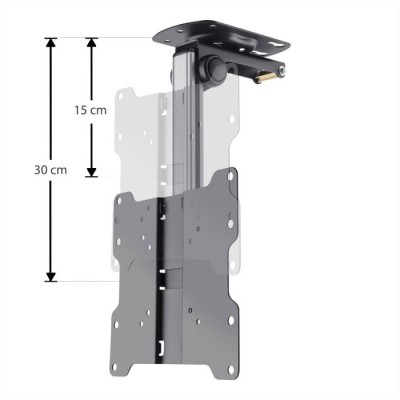 Soporte plegable de techo para pantallas de 14" pulgadas a 32” Soporte plegable de techo para pantallas de 14" pulgadas a 32”