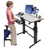 5 Escritorio WorkFit D para trabajar sentado y de pie