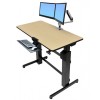 Escritorio WorkFit 1 Escritorio WorkFit Escritorio WorkFit D para trabajar sentado y de pie