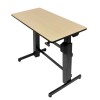 Escritorio WorkFit-D para trabajar sentado y de pie Escritorio WorkFit-D para trabajar sentado y de pieFit-D para trabajar sentado y de pieMantenga la salud y la productividad mientras trabaja frente al ordenador sin esfuerzo, alternando entre el trabajo sentado y de pie cada vez que quiera. PersonalÃcelo con los accesorios ideales para cada usuario y cada flujo de trabajo.Ajuste de 51..