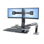 WorkFit-A, Dual con superficie de trabajo+ Especificaciones WorkFit-A, Dual con superficie de trabajo+