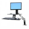 facil de usar 2 facil de usar WorkFit A con teclado suspendido, una pantalla LD