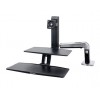 Ergotron 24 390 026 3 Ergotron 24 390 026 WorkFit A con teclado suspendido, una pantalla LD