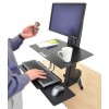 sentado 2 sentado WorkFit S 33 351 200 pantalla+teclado y superficie de trabajo