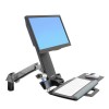Ergotron 45-266-026 Brazo Combo para trabajar sentado y de pie StyleView Ergotron 45-266-026 Brazo Combo para trabajar sentado y de pie StyleViewa trabajar sentado y de pie StyleView® de Ergotron®
¡Estructura resistente en aluminio pulido! El combo SV admite un monitor, un lector de códigos de barras, teclado, reposamuñecas y ratón en el mismo brazo, y además permite ajustar la altura fácilmente con un solo movimiento.
El br..