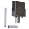 soporte de pared computadora Sistema de montaje de pared para trabajar de pie o sentado LX
