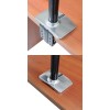 sentado 1 sentado WorkFit LX, el sistema de montaje de escritorio para trabajar de pie o sentado