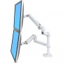 Ergotron 45-492-216 Brazo de mesa LX Dual (blanco) Especificaciones Ergotron 45-492-216 Brazo de mesa LX Dual (blanco)