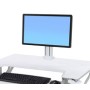 Kit para monitor LD único WorkFit (blanco) Especificaciones Kit para monitor LD único WorkFit (blanco)