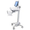Carro StyleView® con pivote para LCD, SV40 Carro StyleView® con pivote para LCD, SV40® con pivote para LCD, SV40
Este carro de atención sanitaria innovador, ergonómico y fácil de maniobrar, dispone de un ajuste de altura para uso sentado y de pie, posición de pantalla independiente, desplazamiento lateral del teclado y bandeja de teclado ajustable con inclinación n..