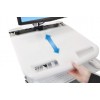 carro clinicas 3 carro clinicas Carro medico StyleView brazo para pantalla LCD y 2 cajones