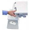 carro hospitales 2 carro hospitales Carro medico StyleView brazo para pantalla LCD y 2 cajones
