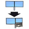 workfit A 4 workfit A 24 312 026 Soporte doble Workfit A Ergotron Monitor+Teclado