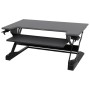 WorkFit-TL Estación de trabajo para escritorio de pie o sentado (negro) Especificaciones WorkFit-TL Estación de trabajo para escritorio de pie o sentado (negro)