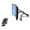 ergotron dual lx 6 ergotron dual lx 45 245 026 Brazo LX doble de mesa lado a 2 monitores lateral