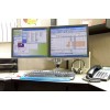 ergotron 2 ergotron 45 245 026 Brazo LX doble de mesa lado a 2 monitores lateral