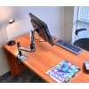 brazo para monitor 0 brazo para monitor Brazo de mesa Ergotron 45 295 026 LX Soporte escritorio alto