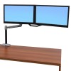 para pantalla 5 para pantalla Brazo LX para LCD HD montaje de escritorio de pie o sentado 45 384 026