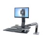 Ergotron 24-317-026 WorkFit-A ergotron - superficie de trabajo Especificaciones Ergotron 24-317-026 WorkFit-A ergotron - superficie de trabajo