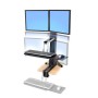 WorkFit-S, Dual Sit-Stand Workstation 33-341-200 Especificaciones WorkFit-S, Dual Sit-Stand Workstation 33-341-200
