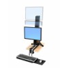WorkFit-S, una pantalla LD Soporte para trabajar sentado o de pie WorkFit-S, una pantalla LD Soporte para trabajar sentado o de piepantalla LD Soporte para trabajar sentado o de pie:
Transforme cualquier superficie en un área personalizada para trabajar sentado o en pie. ¡Disfrute de ergonomía a buen precio!
Trabaje en pie o sentado a voluntad. Esta estación de trabajo ajustable en altura mueve el teclado y..