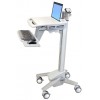 Carro StyleView para portátil, SV40 Carro StyleView para portátil, SV40® para portátil, SV40
¡Increíblemente ligero! Este carro de atención sanitaria innovador, auténticamente ergonómico y fácil de maniobrar, dispone de un ajuste de altura para uso sentado y de pie, así como de una bandeja de teclado ajustable con inclinación negati..