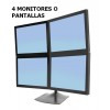 ds100 3 ds100 Ergotron 33 324 200 ds100 Soporte para 4 monitores