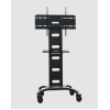 Soporte de Piso Tipo Carro PANTALLAS 37 a 60 pulgada c/ruedas Soporte de Piso Tipo Carro PANTALLAS 37 a 60 pulgada c/ruedas Tipo Carro
Reforzado, ideal para exposiciones y exhibiciones
Con ruedas para fácil desplazamiento y base multifunción
Modelo GENT1-ST10
Para pantallas y Monitores de 37