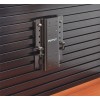 panelranurado 2 panelranurado Slat Wall Abrazadera para colocar soporte en panel ranurados 60 271 009