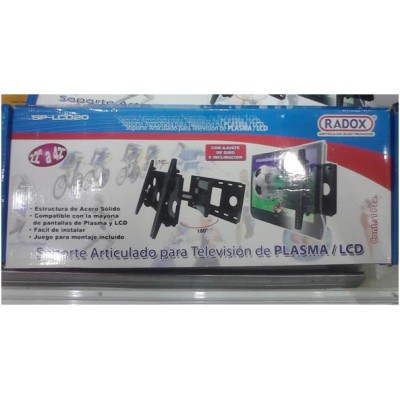 Soporte para pantalla lcd led o plasma TV articulado hasta 42 pulgadas