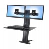 WorkFit-SR, monitor doble