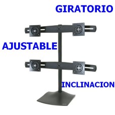 Ergotron 33-324-200 Soporte 4 pantallas PC Ds100