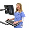 Soporte para teclado y mouse - Base pared Ergotron 45-246-026