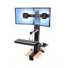 WorkFit-S, Dual Sit-Stand Workstation