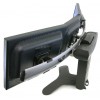 Soporte para 3 monitores-2-pantallas sobre mesa escritorio