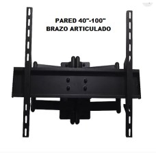 soporte a pared 40 a 100 pulgadas brazo articulado