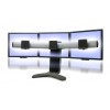 Soporte Base LX doble pantalla ancha con ajuste en altura dual